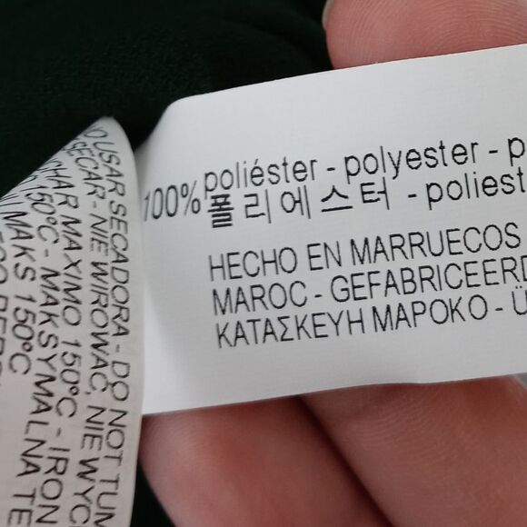 Zara emerald green choker dress size XS - Picture 9 of 11